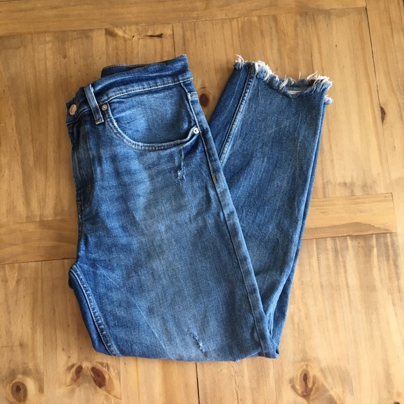 Zara Denim - Zara Distressed Denim Jeans